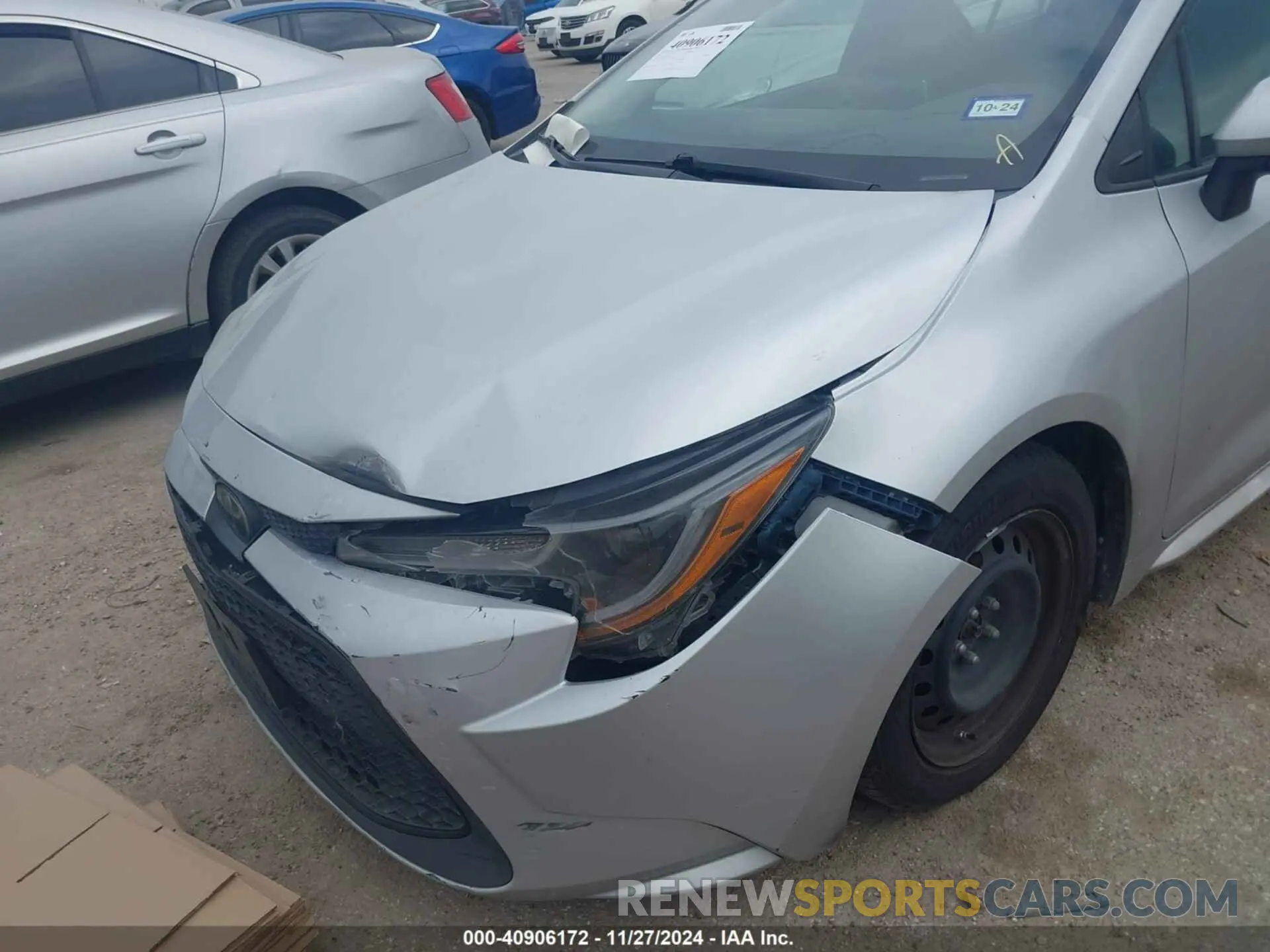 6 Фотография поврежденного автомобиля 5YFEPMAE7MP157216 TOYOTA COROLLA 2021