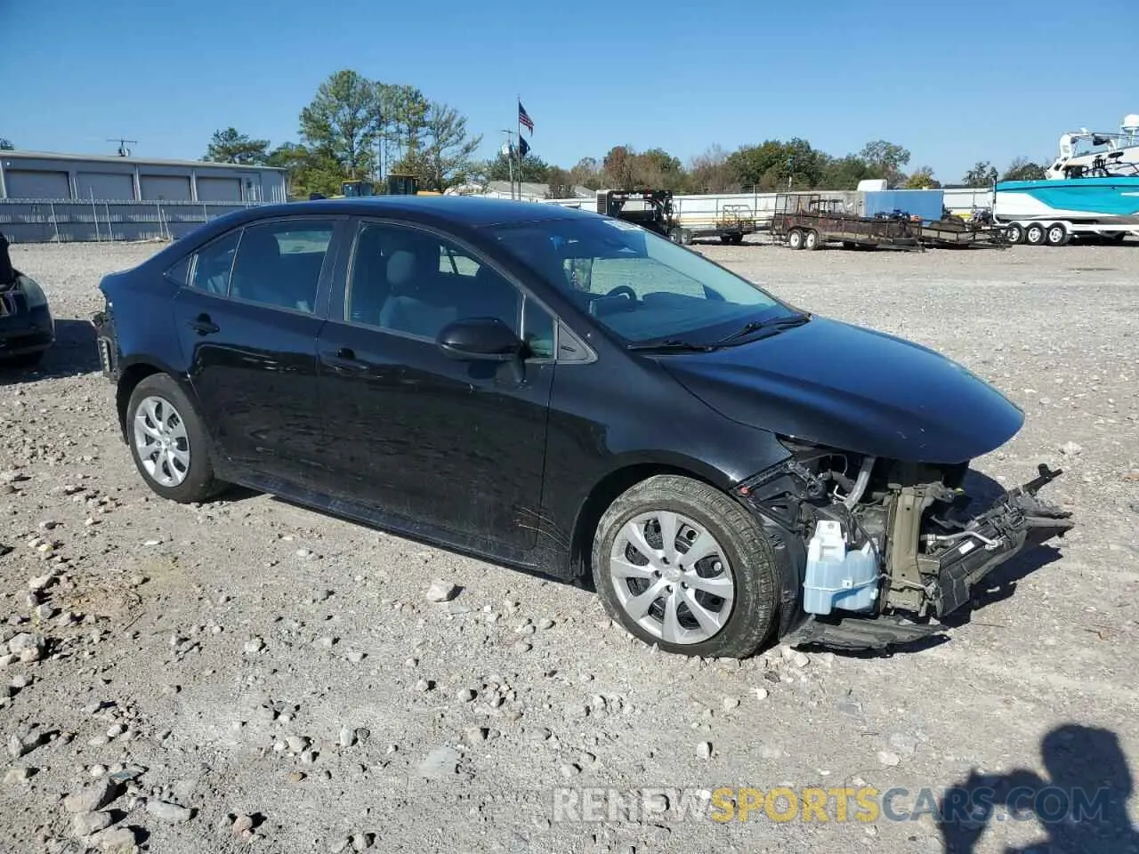 4 Фотография поврежденного автомобиля 5YFEPMAE7MP165266 TOYOTA COROLLA 2021