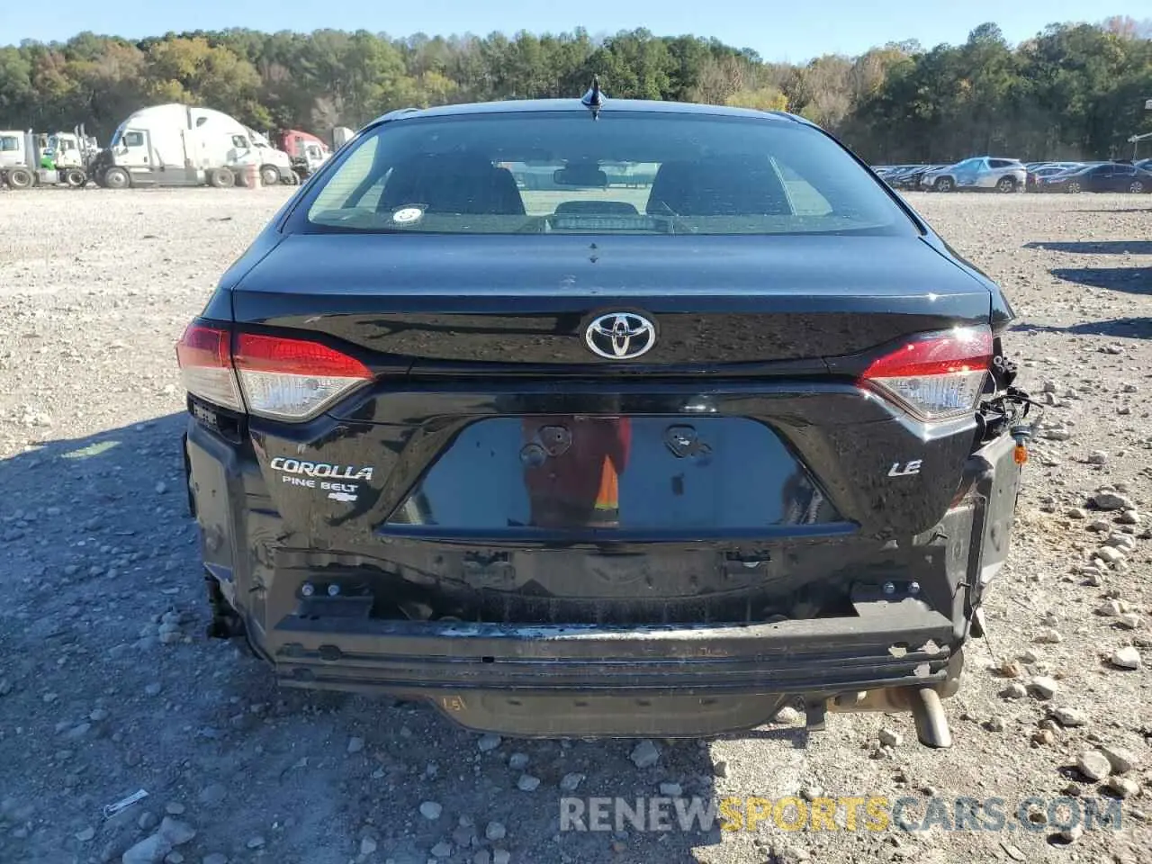 6 Фотография поврежденного автомобиля 5YFEPMAE7MP165266 TOYOTA COROLLA 2021