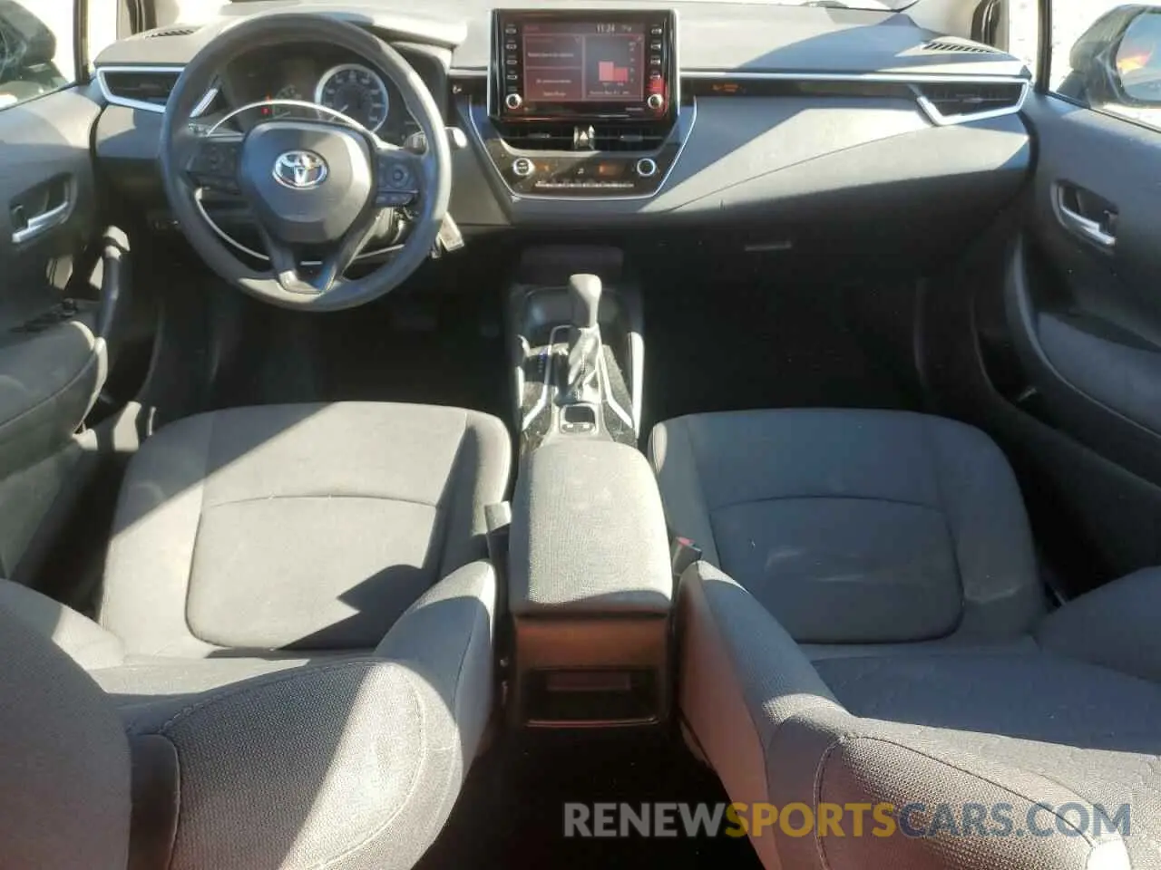8 Фотография поврежденного автомобиля 5YFEPMAE7MP165266 TOYOTA COROLLA 2021