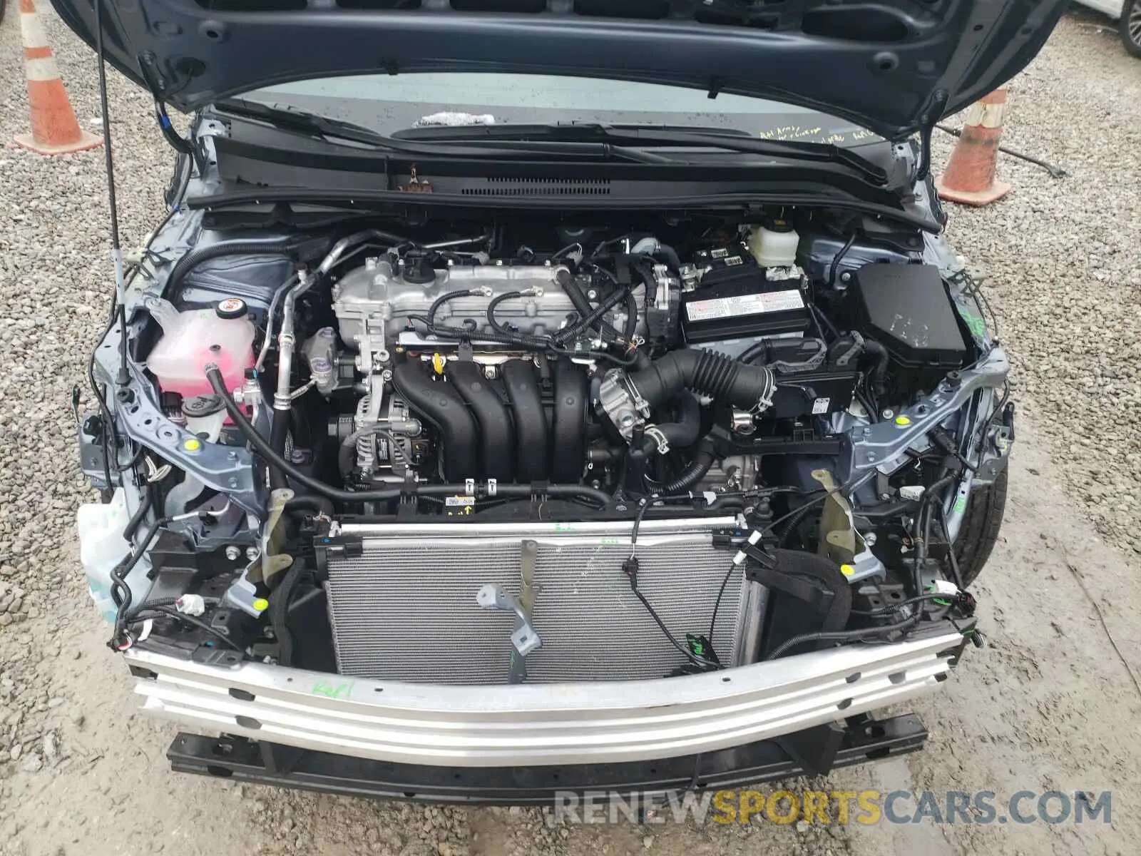 7 Photograph of a damaged car 5YFEPMAE7MP166899 TOYOTA COROLLA 2021
