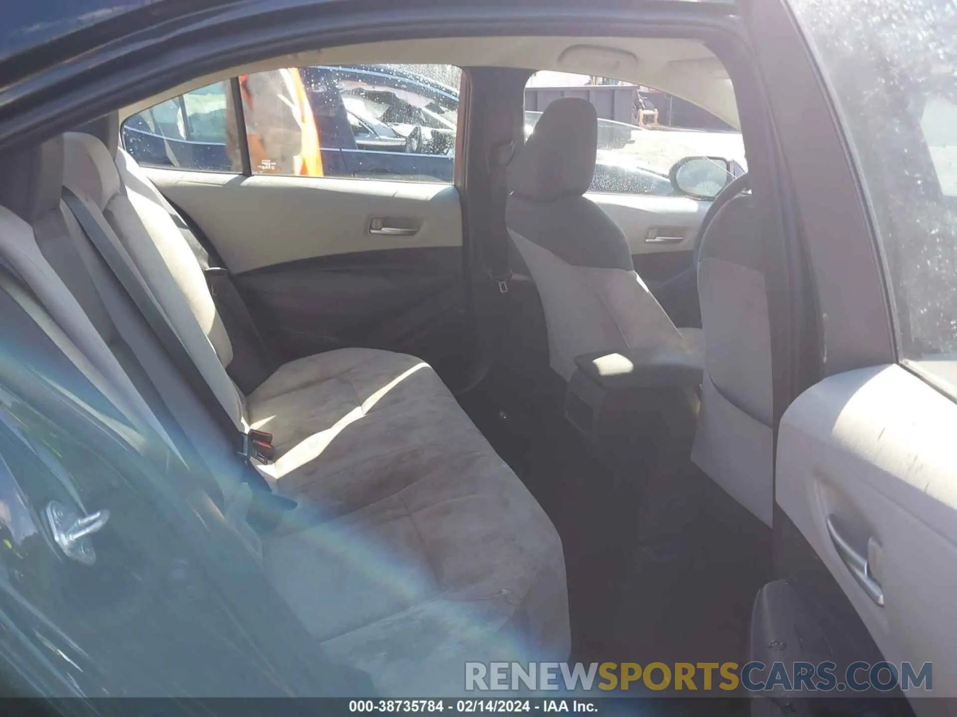 8 Фотография поврежденного автомобиля 5YFEPMAE7MP172542 TOYOTA COROLLA 2021