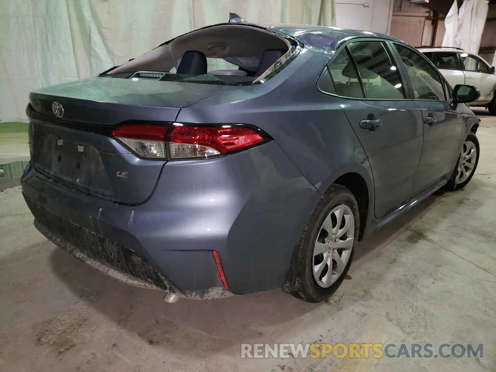 4 Photograph of a damaged car 5YFEPMAE7MP173383 TOYOTA COROLLA 2021