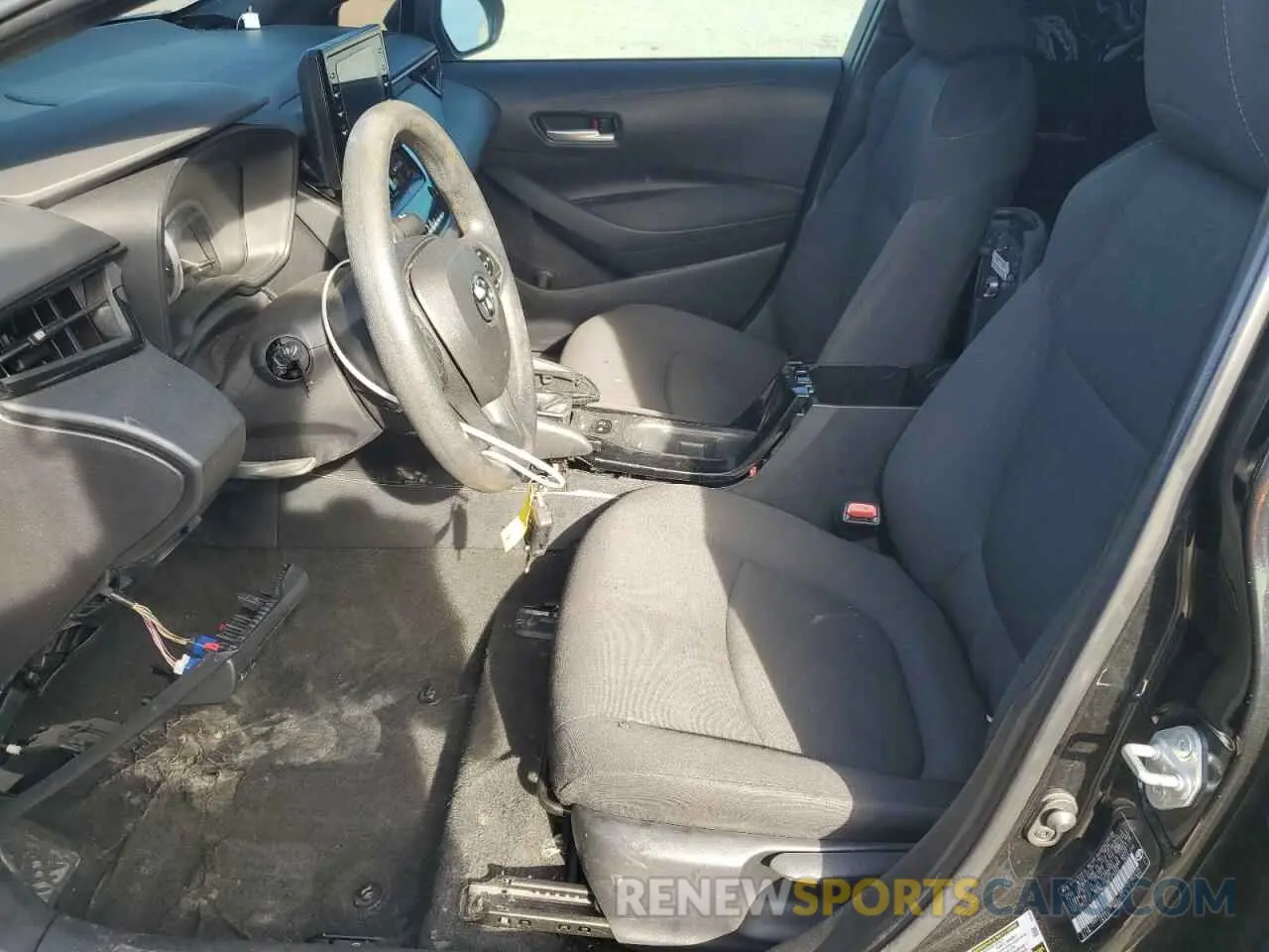 7 Фотография поврежденного автомобиля 5YFEPMAE7MP179362 TOYOTA COROLLA 2021