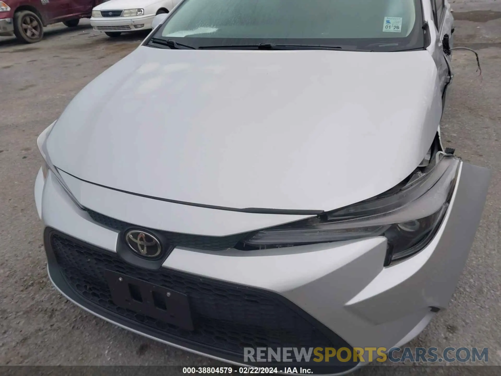 10 Фотография поврежденного автомобиля 5YFEPMAE7MP186120 TOYOTA COROLLA 2021