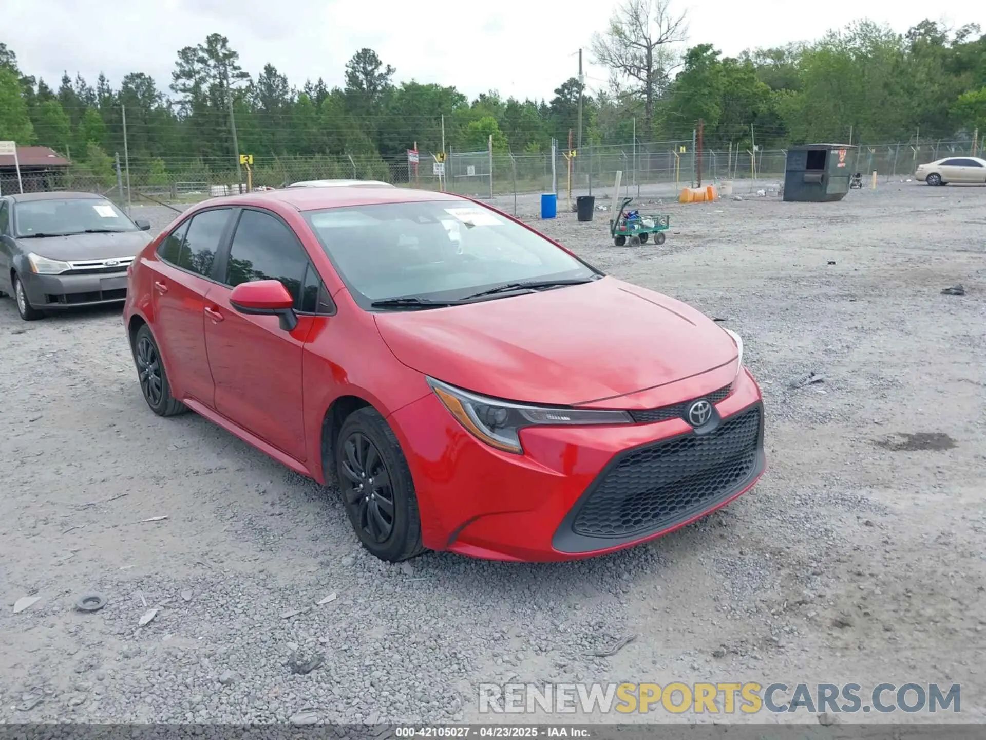 1 Фотография поврежденного автомобиля 5YFEPMAE7MP189714 TOYOTA COROLLA 2021