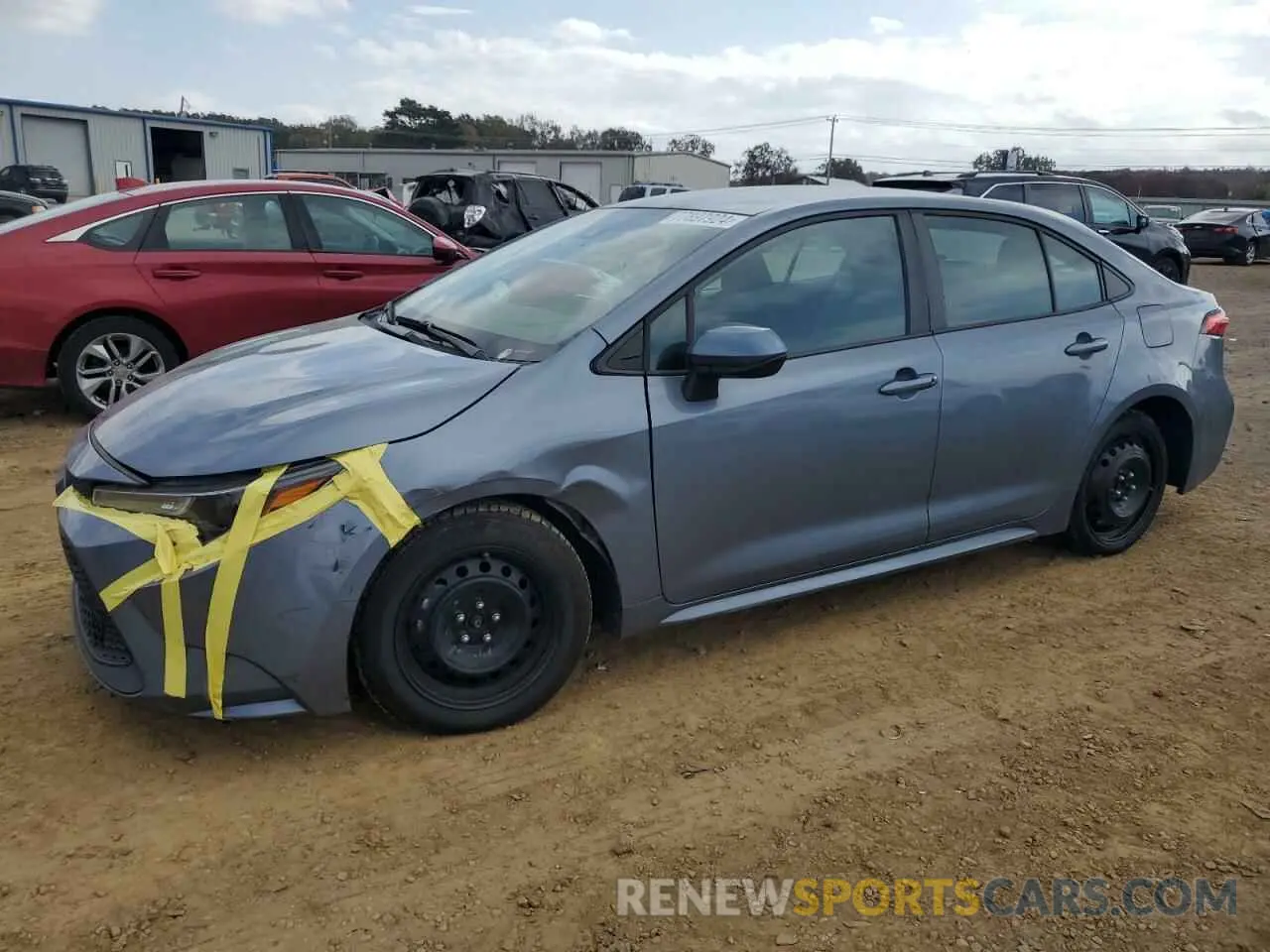 1 Photograph of a damaged car 5YFEPMAE7MP201179 TOYOTA COROLLA 2021