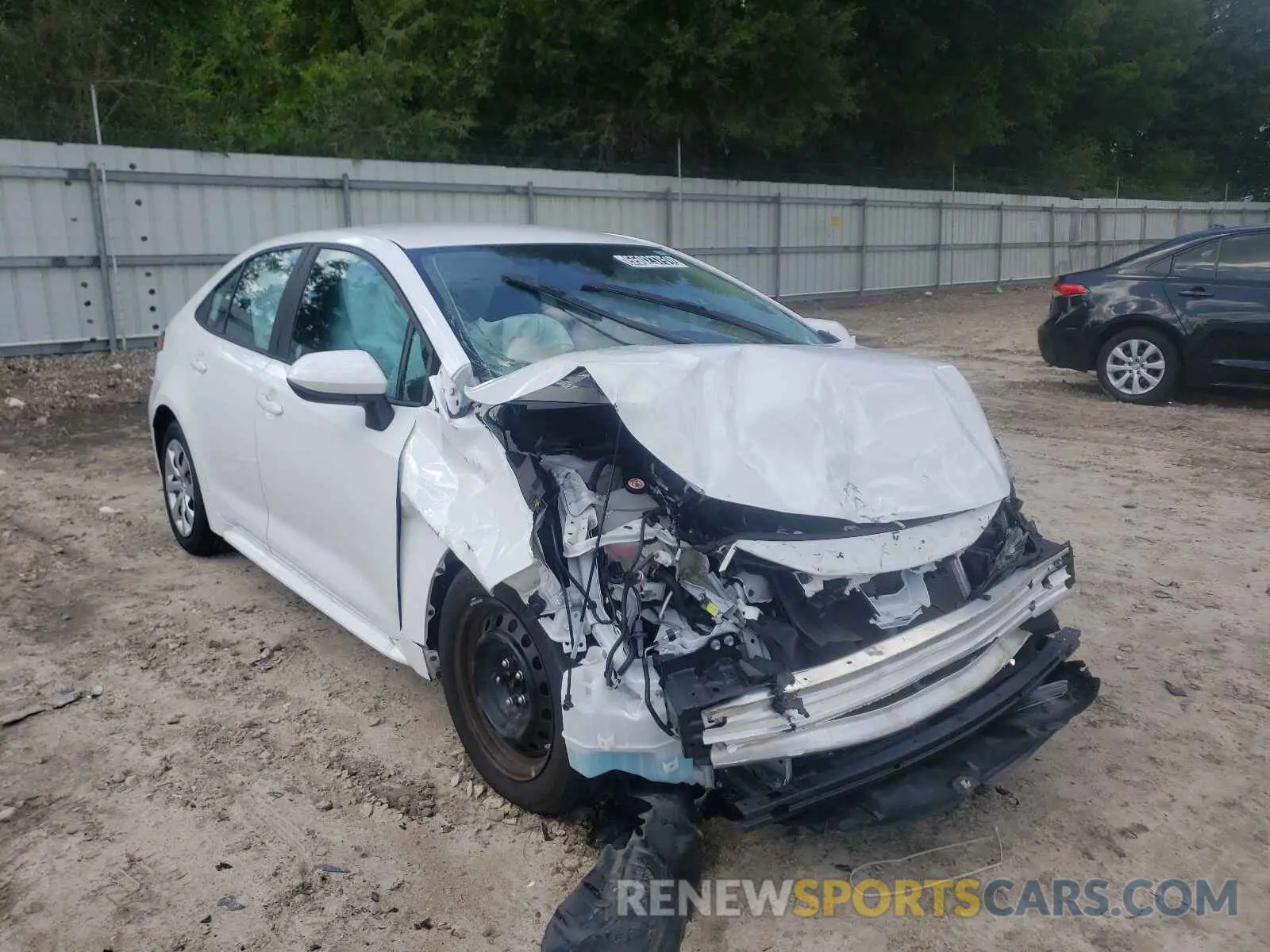 1 Photograph of a damaged car 5YFEPMAE7MP202297 TOYOTA COROLLA 2021
