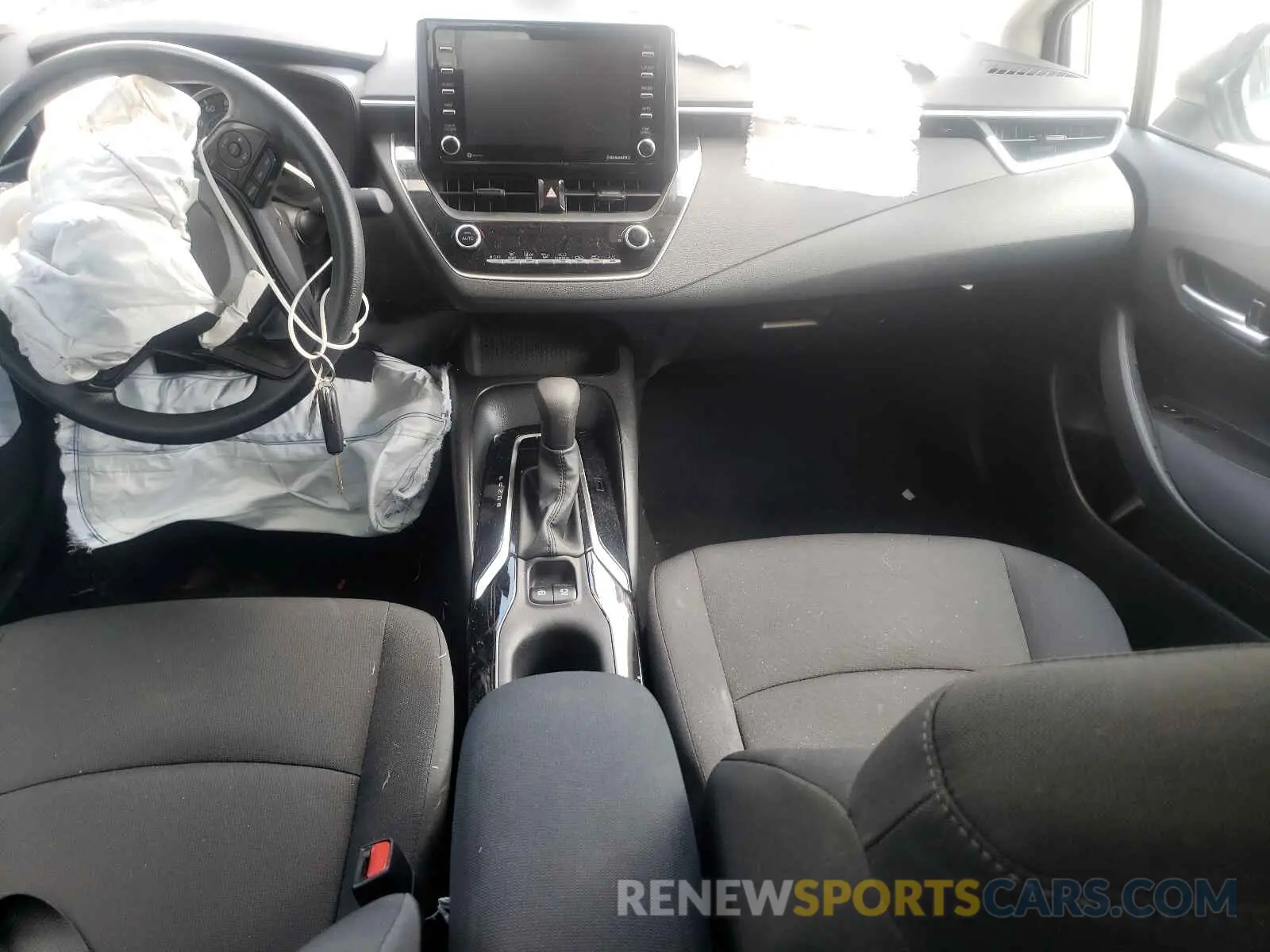 9 Photograph of a damaged car 5YFEPMAE7MP202297 TOYOTA COROLLA 2021