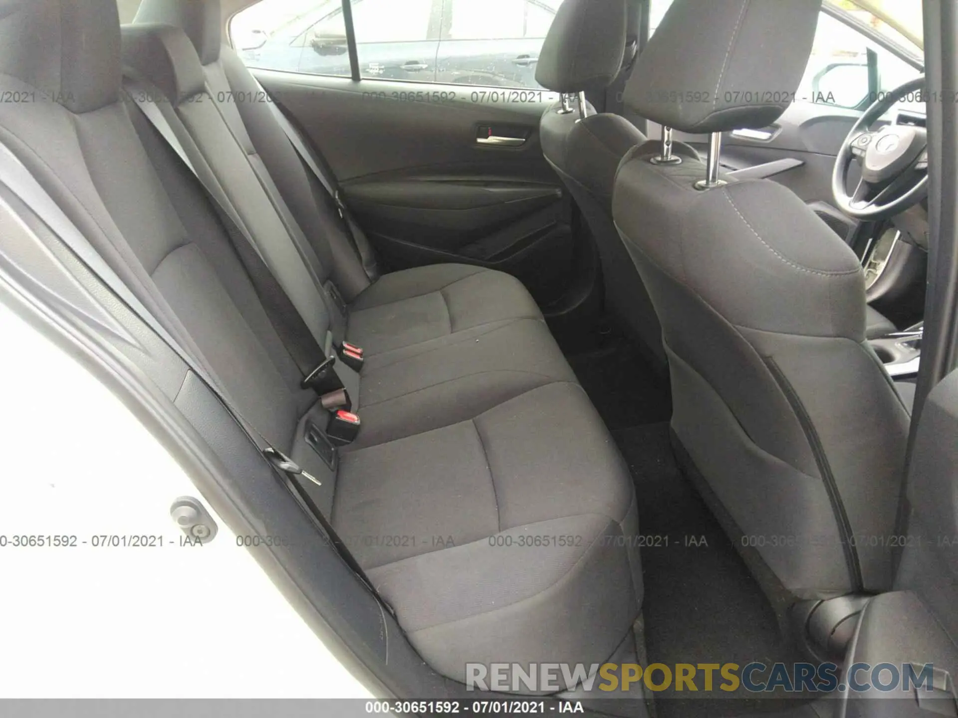 8 Photograph of a damaged car 5YFEPMAE7MP203336 TOYOTA COROLLA 2021
