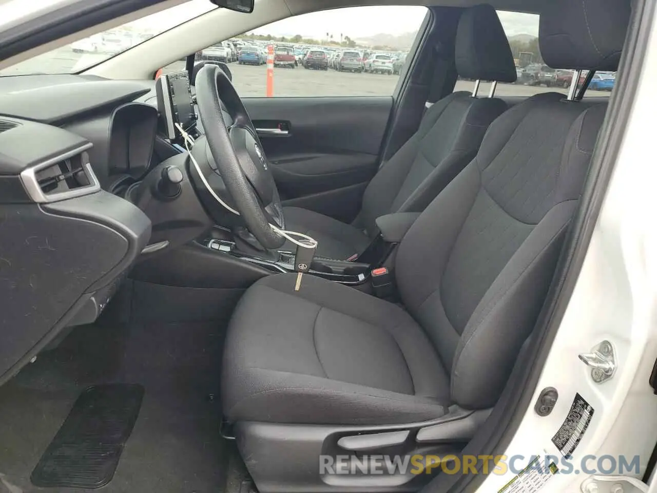 7 Photograph of a damaged car 5YFEPMAE7MP204454 TOYOTA COROLLA 2021