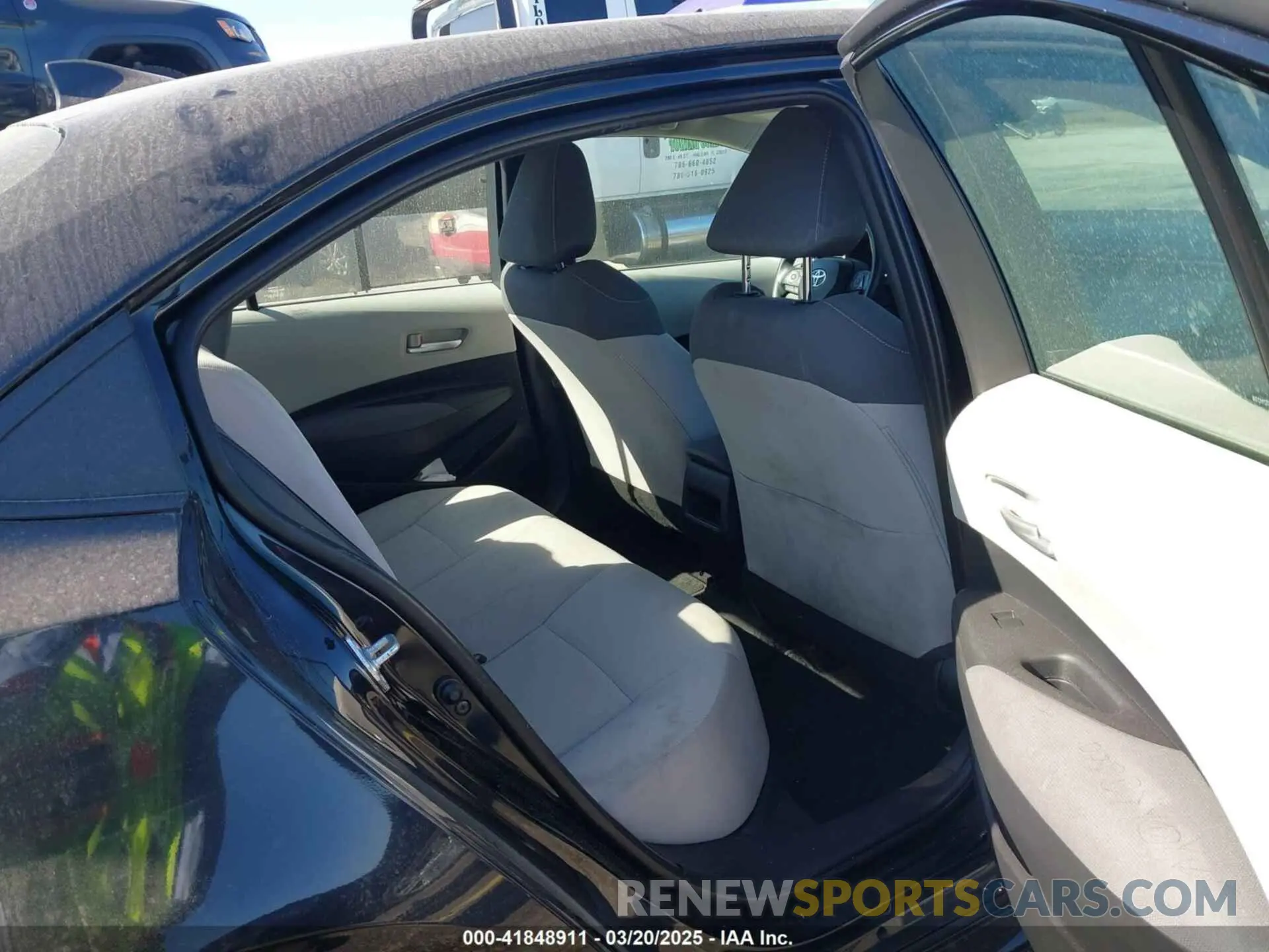 8 Photograph of a damaged car 5YFEPMAE7MP206236 TOYOTA COROLLA 2021