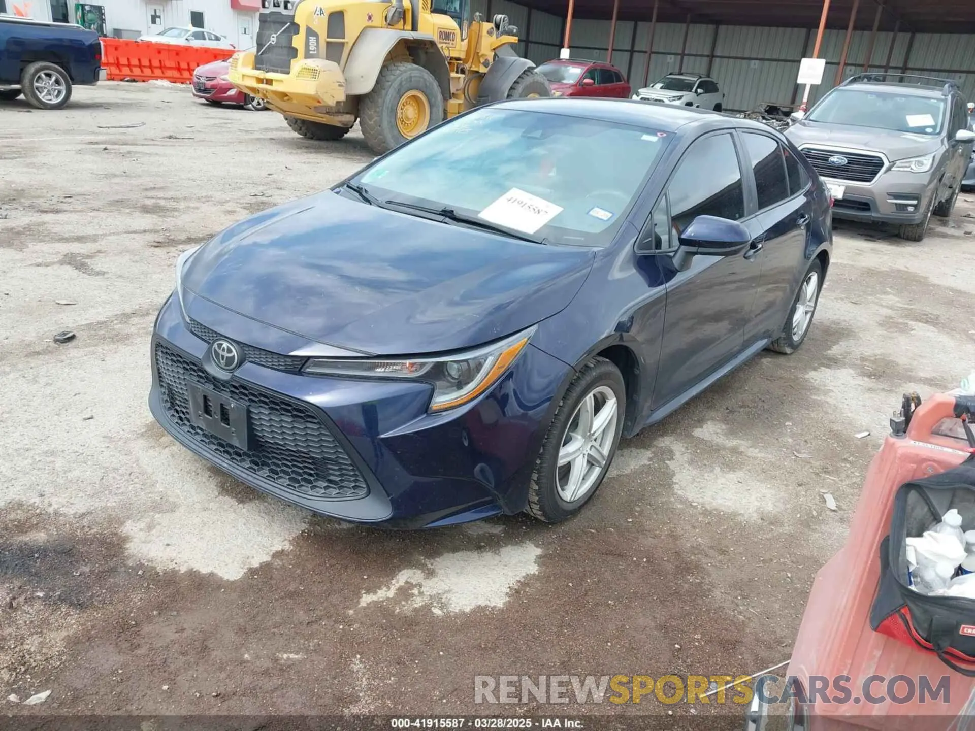 2 Фотография поврежденного автомобиля 5YFEPMAE7MP207547 TOYOTA COROLLA 2021