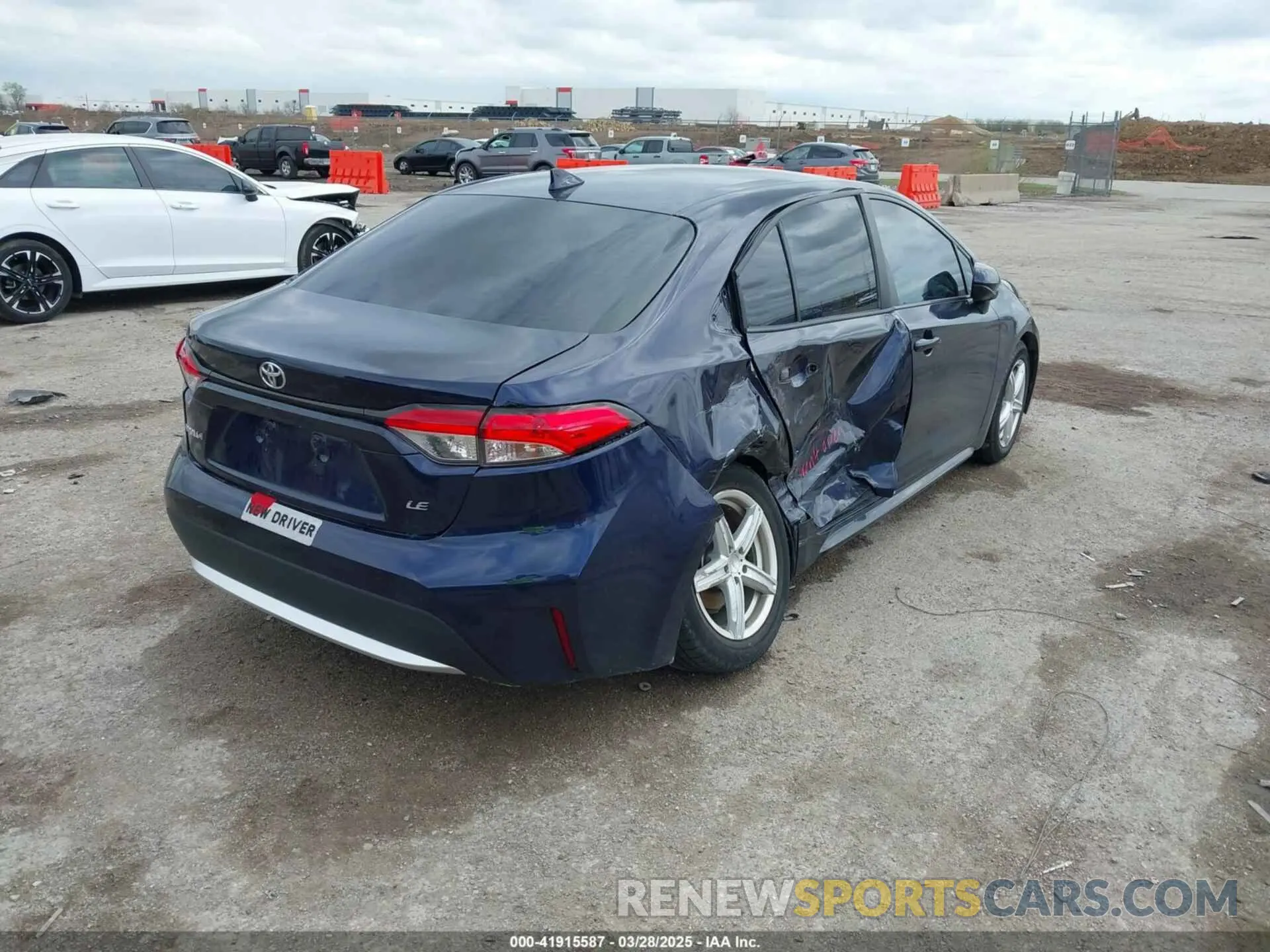 4 Фотография поврежденного автомобиля 5YFEPMAE7MP207547 TOYOTA COROLLA 2021