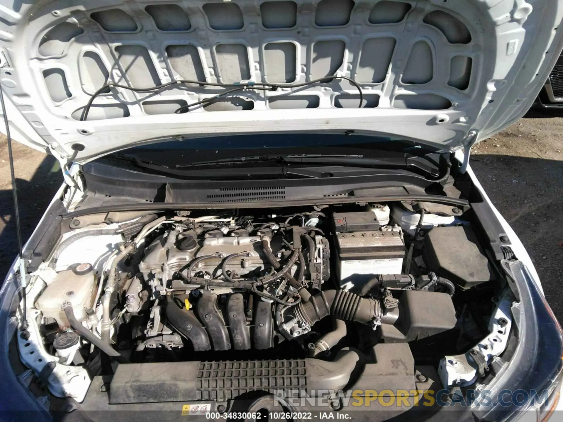10 Фотография поврежденного автомобиля 5YFEPMAE7MP209038 TOYOTA COROLLA 2021