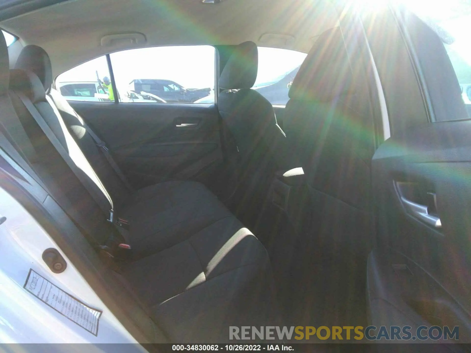 8 Фотография поврежденного автомобиля 5YFEPMAE7MP209038 TOYOTA COROLLA 2021