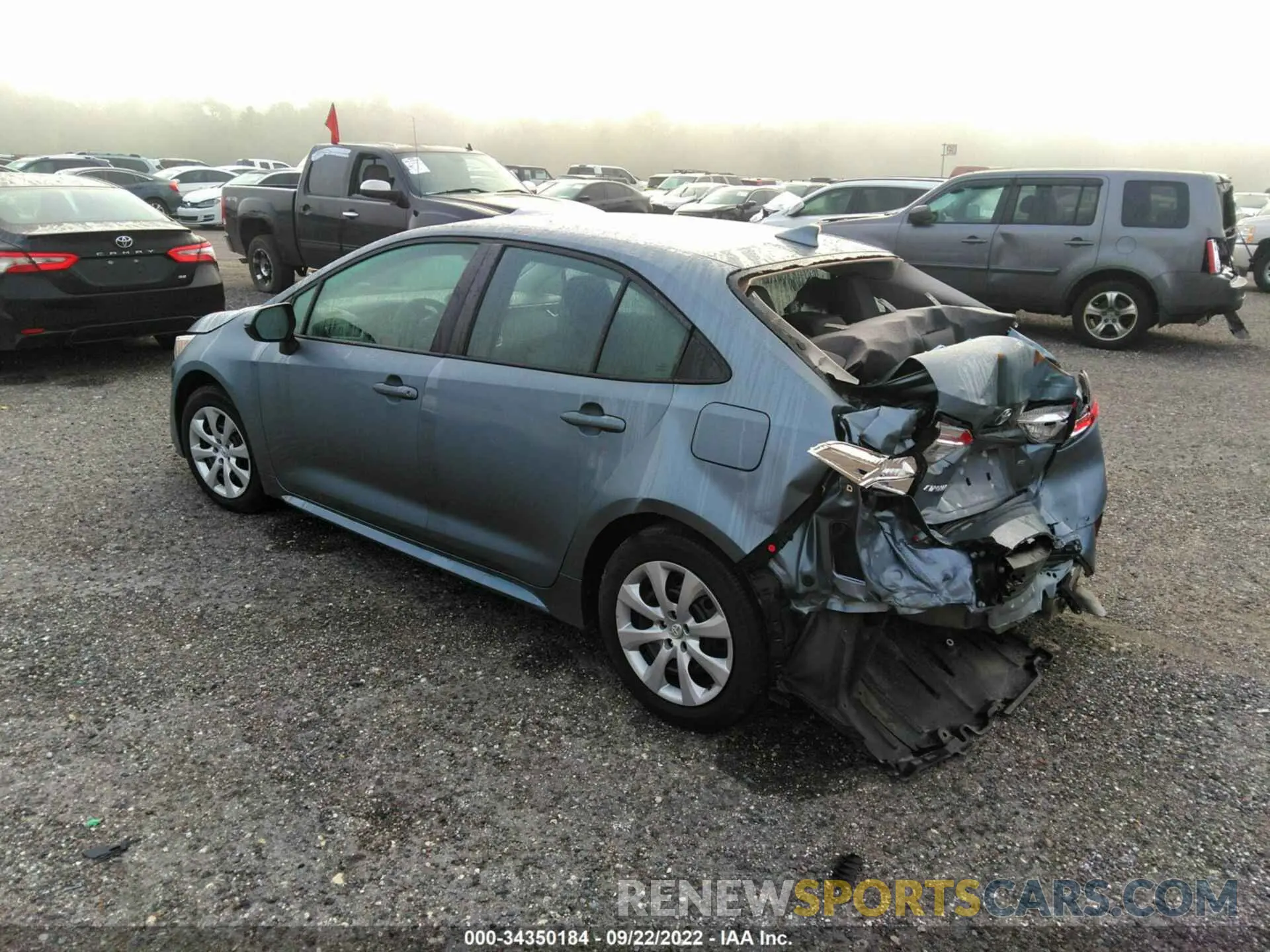 3 Photograph of a damaged car 5YFEPMAE7MP215602 TOYOTA COROLLA 2021