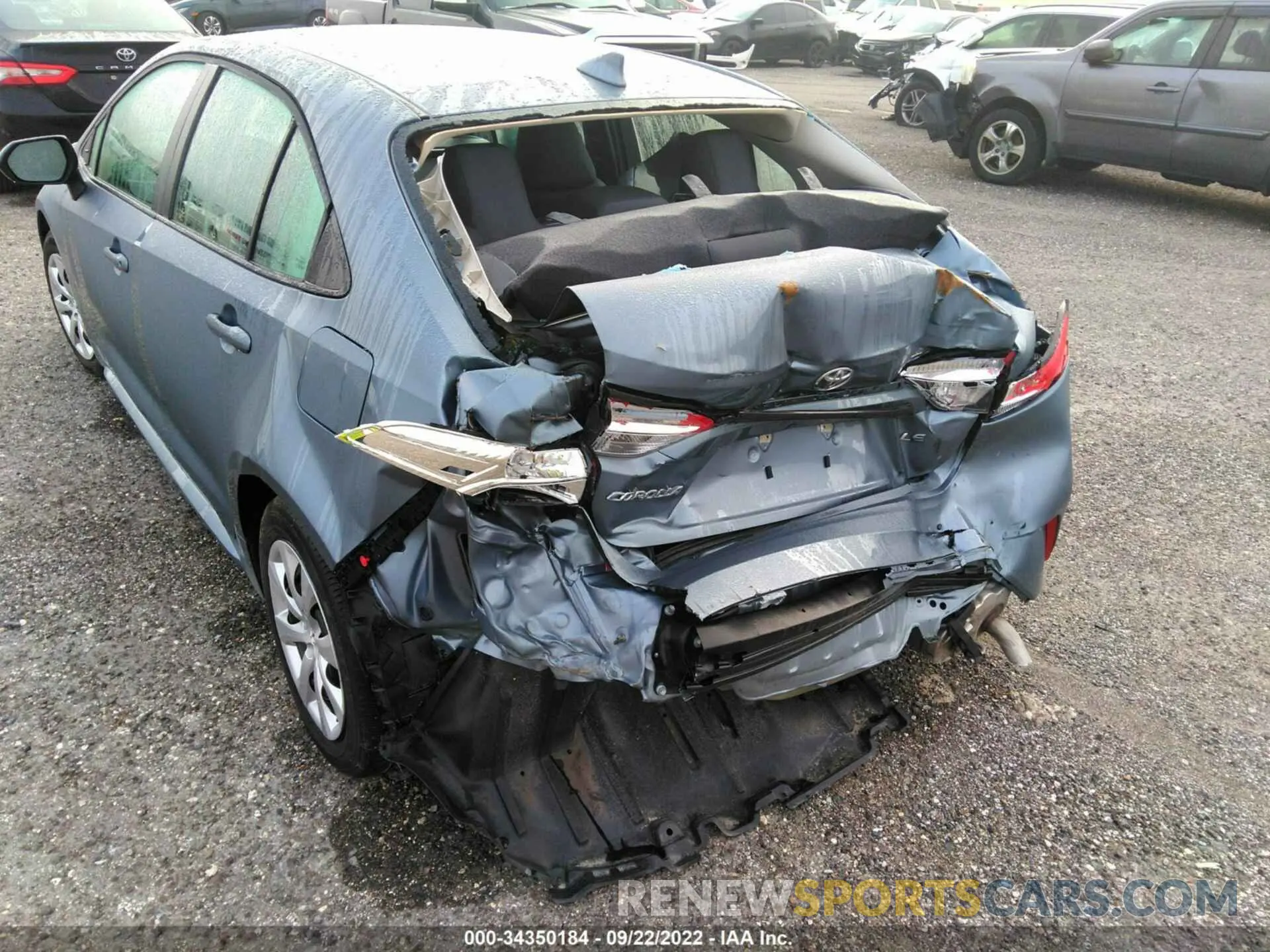 6 Photograph of a damaged car 5YFEPMAE7MP215602 TOYOTA COROLLA 2021