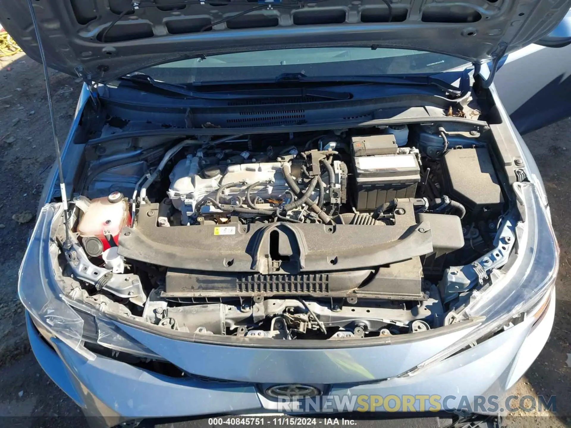 10 Фотография поврежденного автомобиля 5YFEPMAE7MP222761 TOYOTA COROLLA 2021