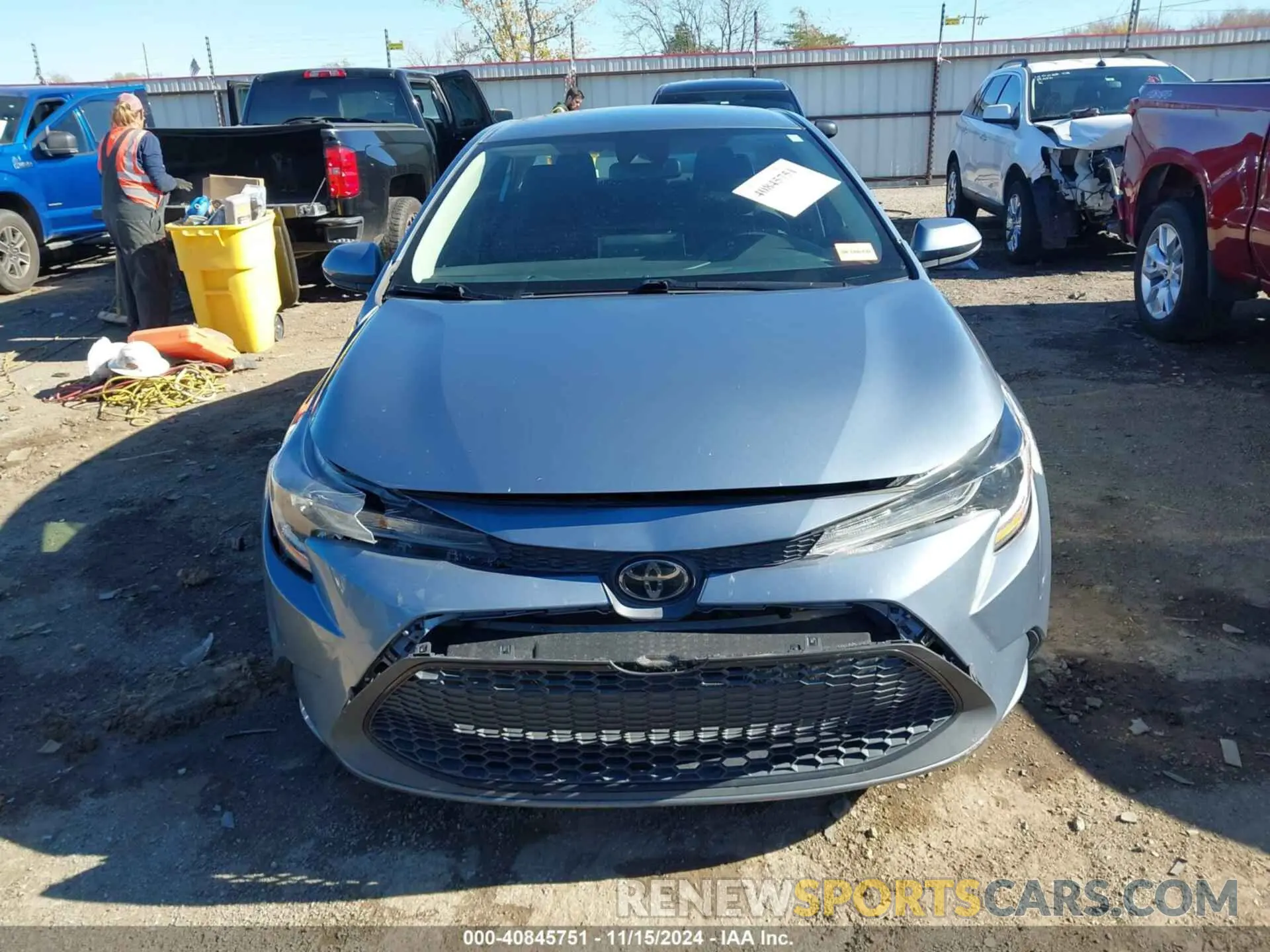 12 Фотография поврежденного автомобиля 5YFEPMAE7MP222761 TOYOTA COROLLA 2021