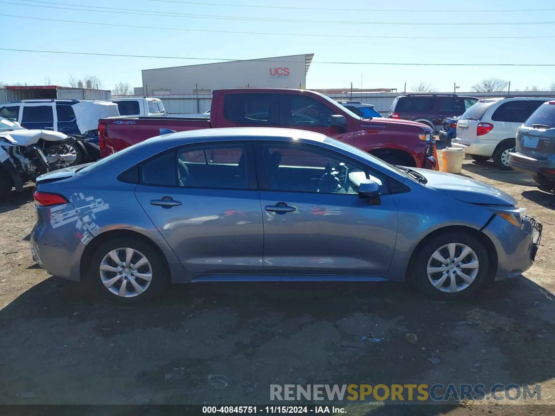 13 Фотография поврежденного автомобиля 5YFEPMAE7MP222761 TOYOTA COROLLA 2021