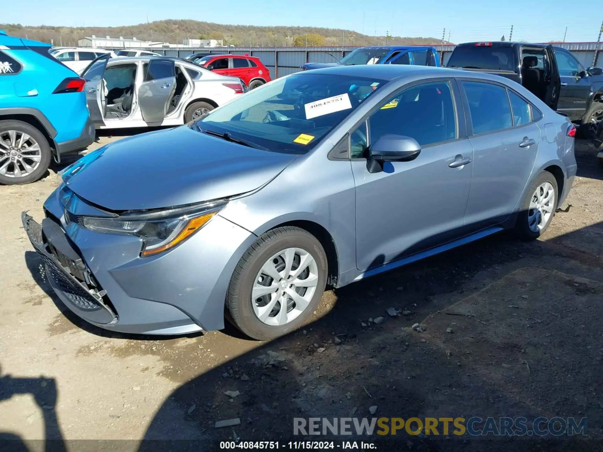 2 Фотография поврежденного автомобиля 5YFEPMAE7MP222761 TOYOTA COROLLA 2021
