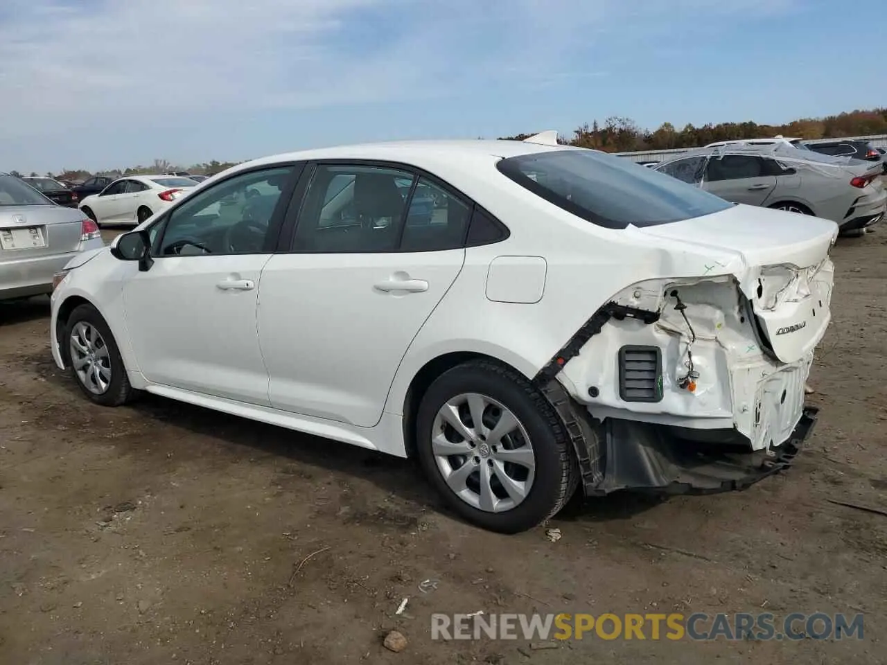 2 Фотография поврежденного автомобиля 5YFEPMAE7MP223778 TOYOTA COROLLA 2021