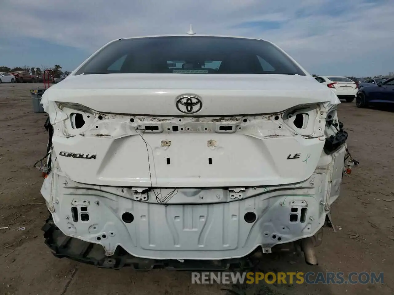 6 Фотография поврежденного автомобиля 5YFEPMAE7MP223778 TOYOTA COROLLA 2021