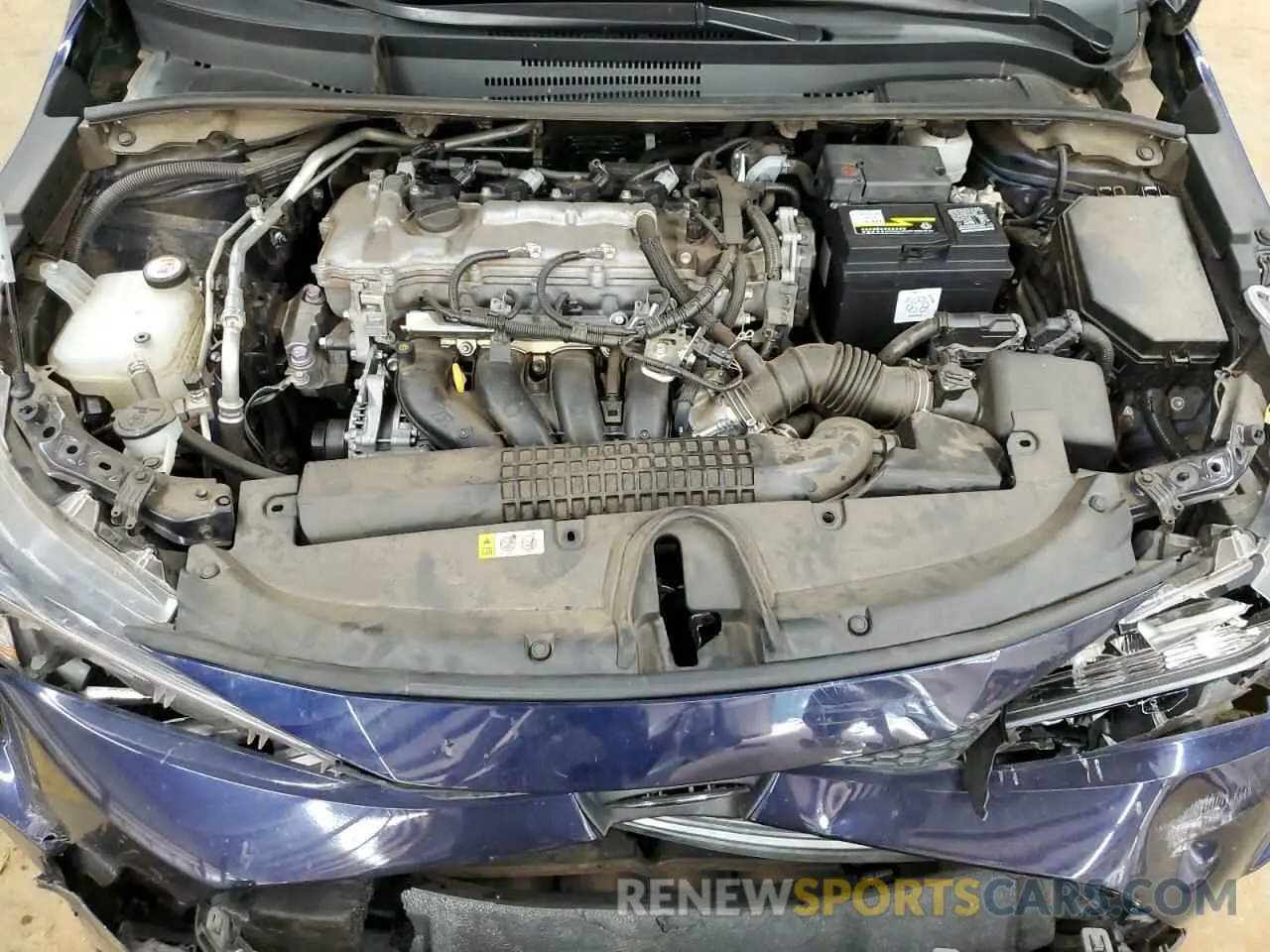 11 Фотография поврежденного автомобиля 5YFEPMAE7MP232013 TOYOTA COROLLA 2021