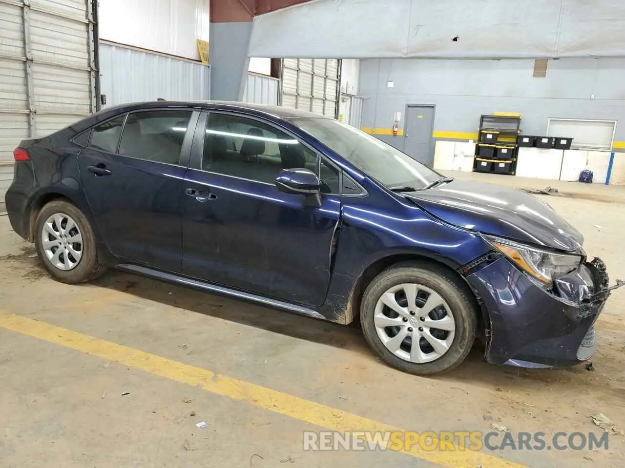 4 Фотография поврежденного автомобиля 5YFEPMAE7MP232013 TOYOTA COROLLA 2021