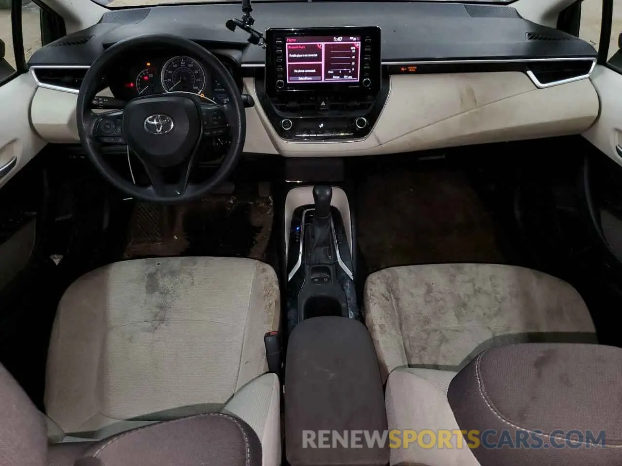 8 Фотография поврежденного автомобиля 5YFEPMAE7MP232013 TOYOTA COROLLA 2021
