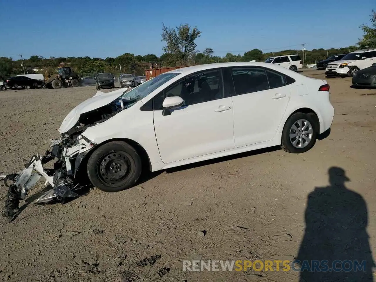 1 Фотография поврежденного автомобиля 5YFEPMAE7MP232965 TOYOTA COROLLA 2021