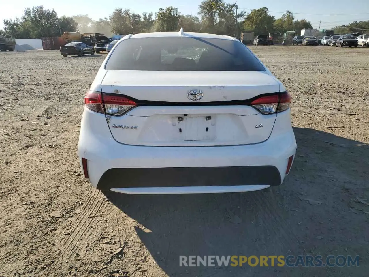 6 Фотография поврежденного автомобиля 5YFEPMAE7MP232965 TOYOTA COROLLA 2021