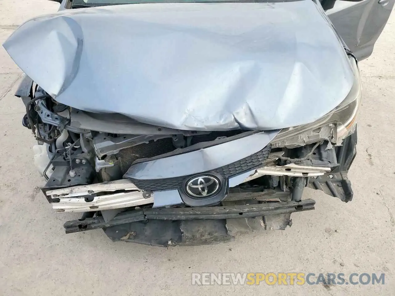 11 Photograph of a damaged car 5YFEPMAE7MP233436 TOYOTA COROLLA 2021