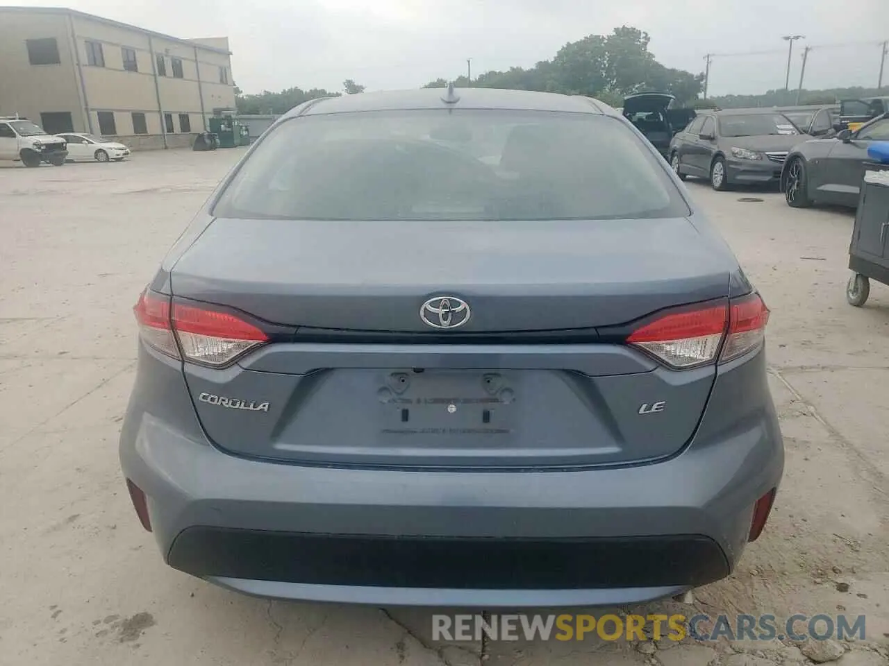 6 Photograph of a damaged car 5YFEPMAE7MP233436 TOYOTA COROLLA 2021
