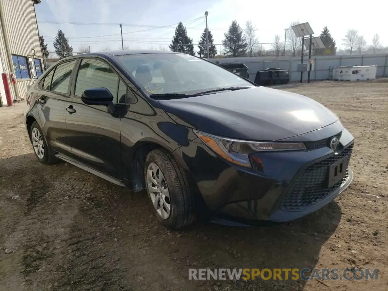 1 Фотография поврежденного автомобиля 5YFEPMAE7MP241567 TOYOTA COROLLA 2021