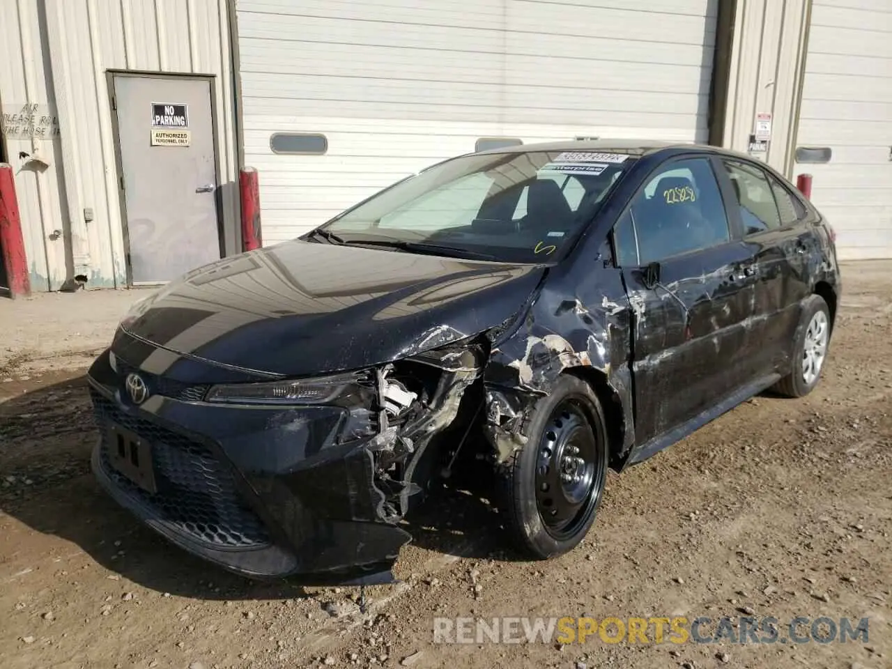 2 Фотография поврежденного автомобиля 5YFEPMAE7MP241567 TOYOTA COROLLA 2021