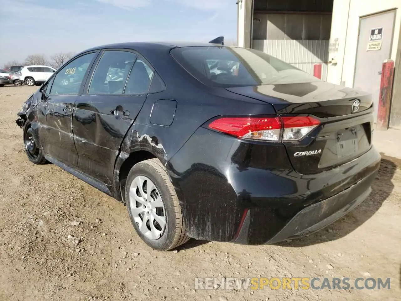 3 Фотография поврежденного автомобиля 5YFEPMAE7MP241567 TOYOTA COROLLA 2021