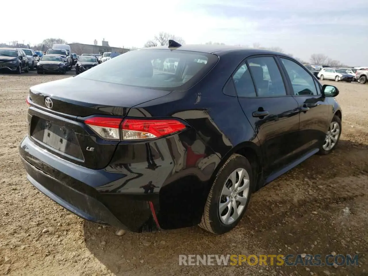 4 Фотография поврежденного автомобиля 5YFEPMAE7MP241567 TOYOTA COROLLA 2021