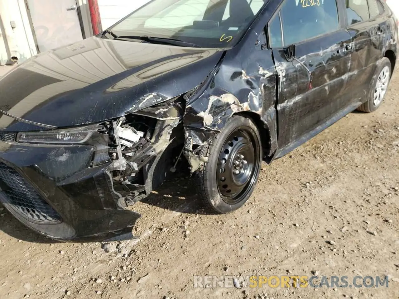 9 Фотография поврежденного автомобиля 5YFEPMAE7MP241567 TOYOTA COROLLA 2021