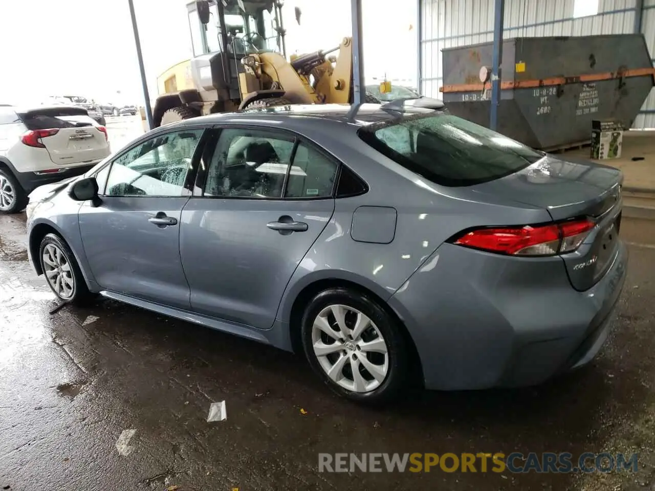 2 Photograph of a damaged car 5YFEPMAE7MP245537 TOYOTA COROLLA 2021