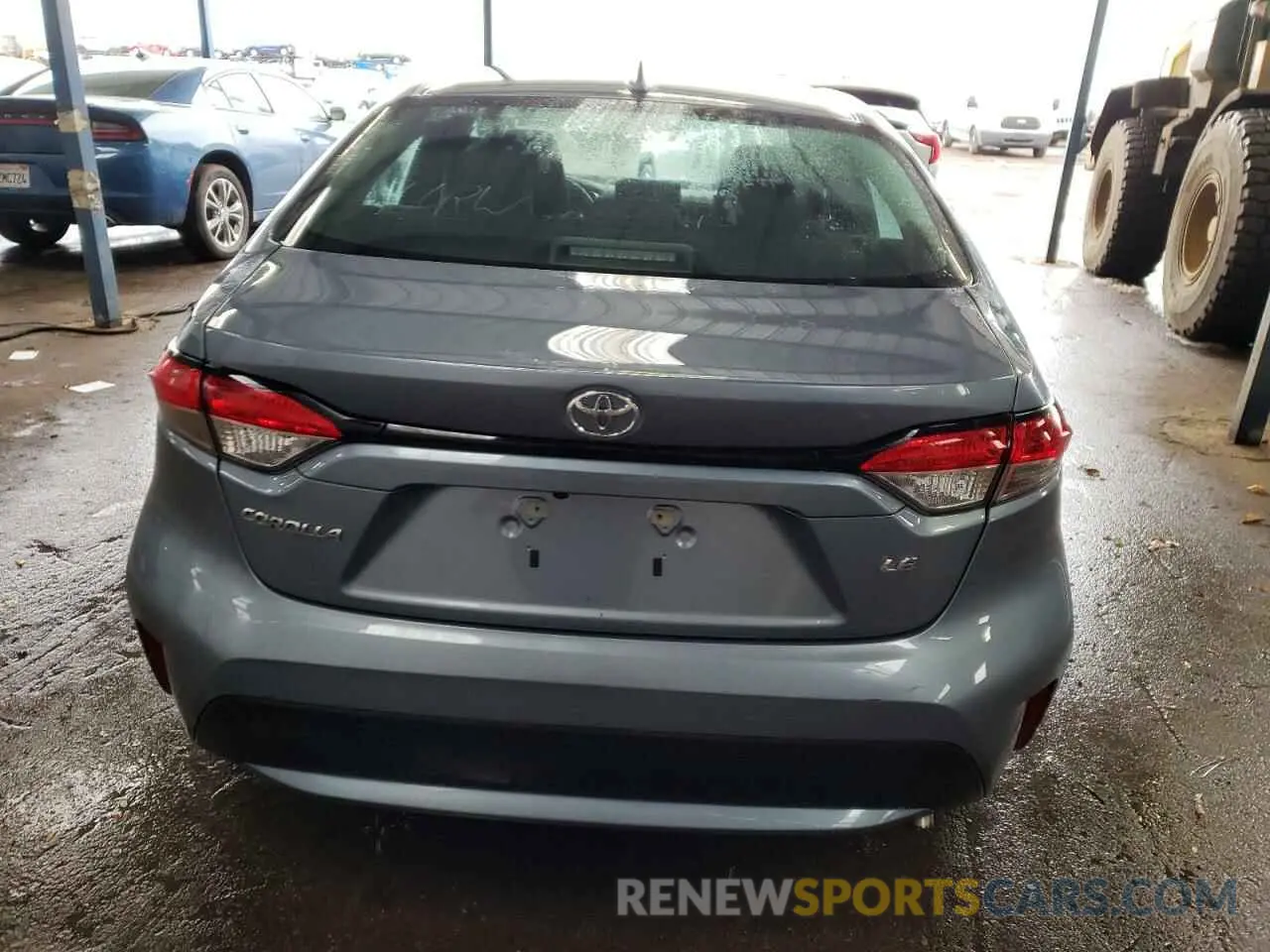 6 Photograph of a damaged car 5YFEPMAE7MP245537 TOYOTA COROLLA 2021
