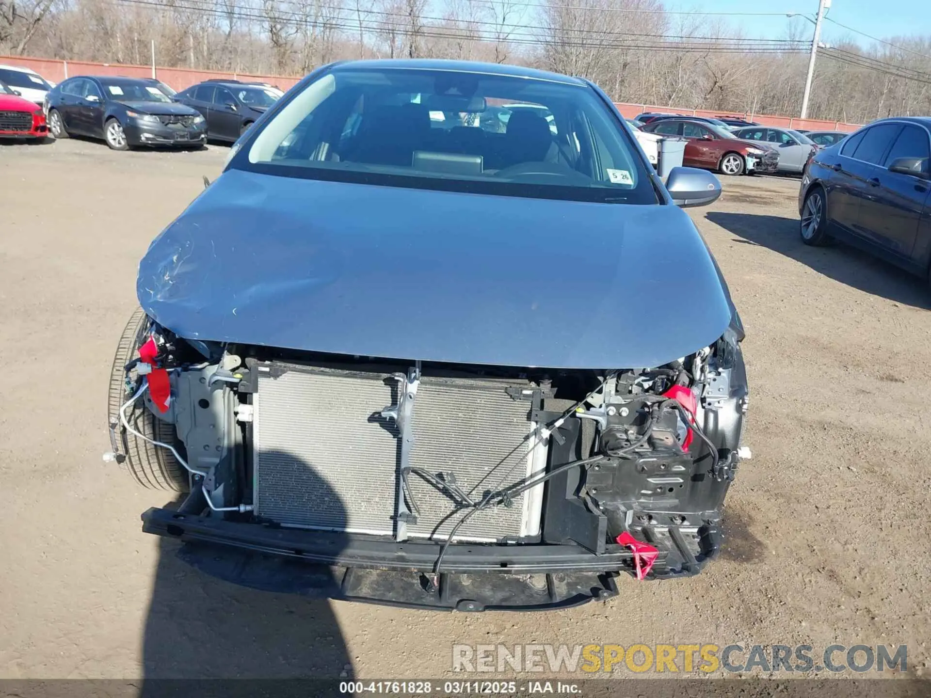12 Photograph of a damaged car 5YFEPMAE7MP249586 TOYOTA COROLLA 2021