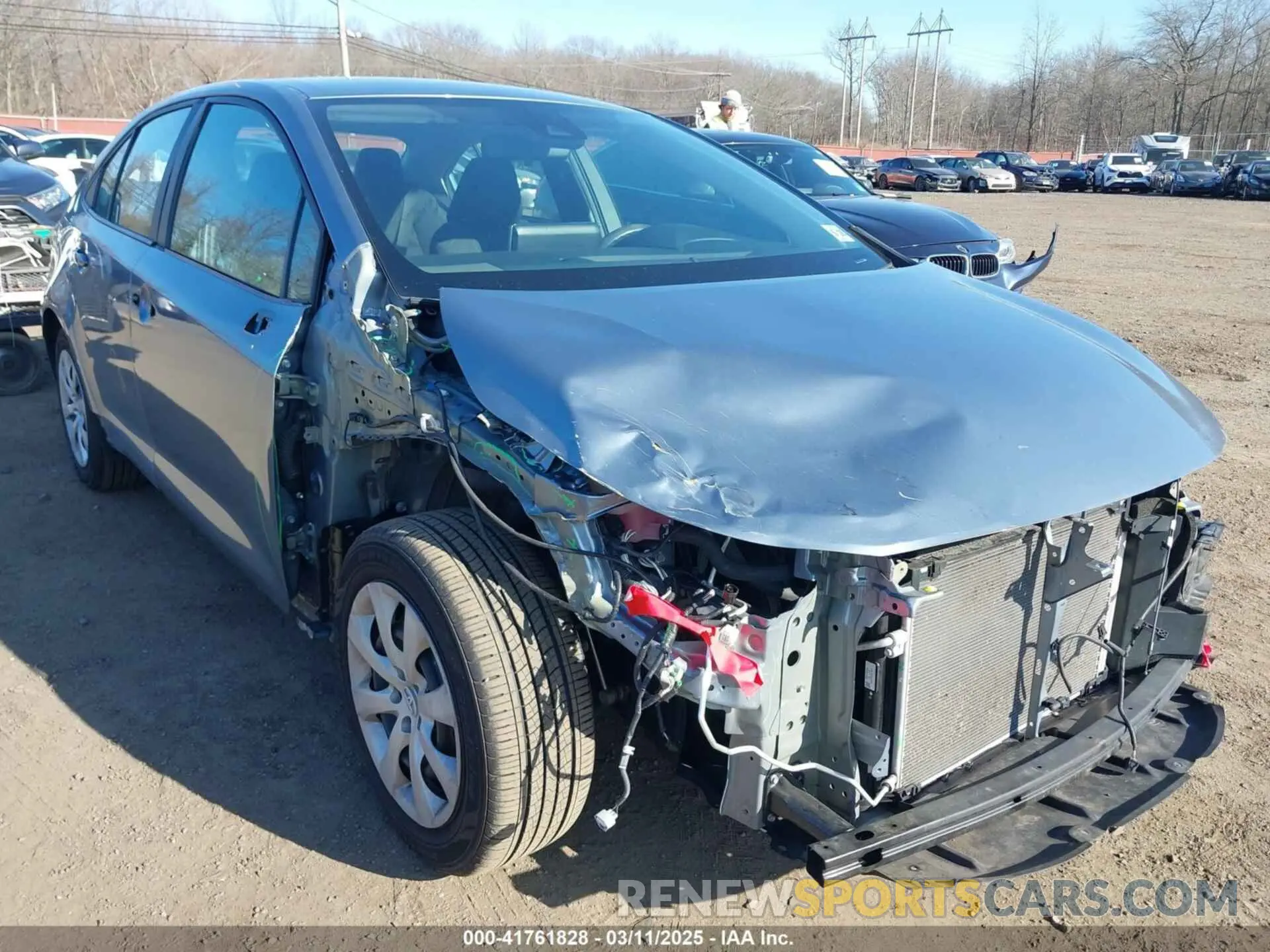 17 Photograph of a damaged car 5YFEPMAE7MP249586 TOYOTA COROLLA 2021