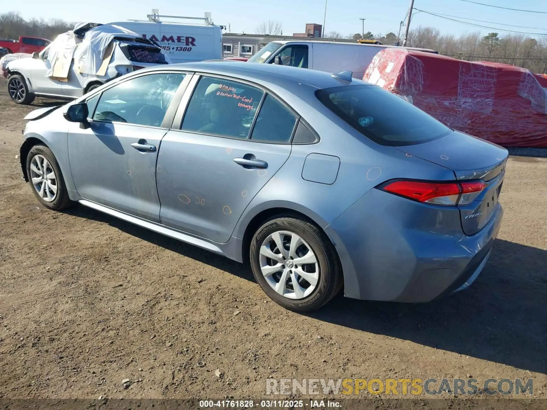3 Photograph of a damaged car 5YFEPMAE7MP249586 TOYOTA COROLLA 2021