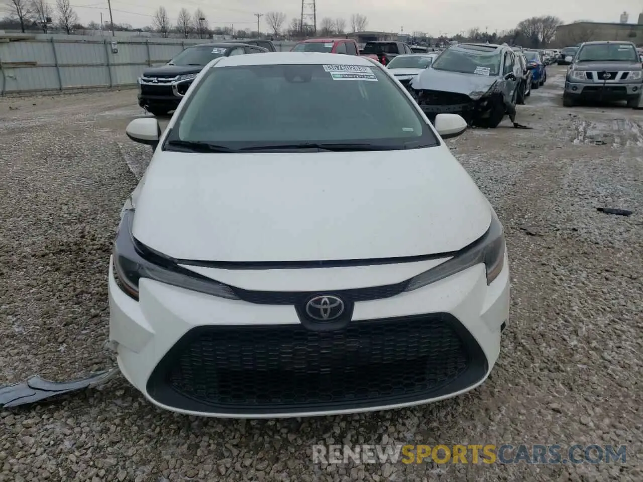 5 Фотография поврежденного автомобиля 5YFEPMAE7MP254383 TOYOTA COROLLA 2021