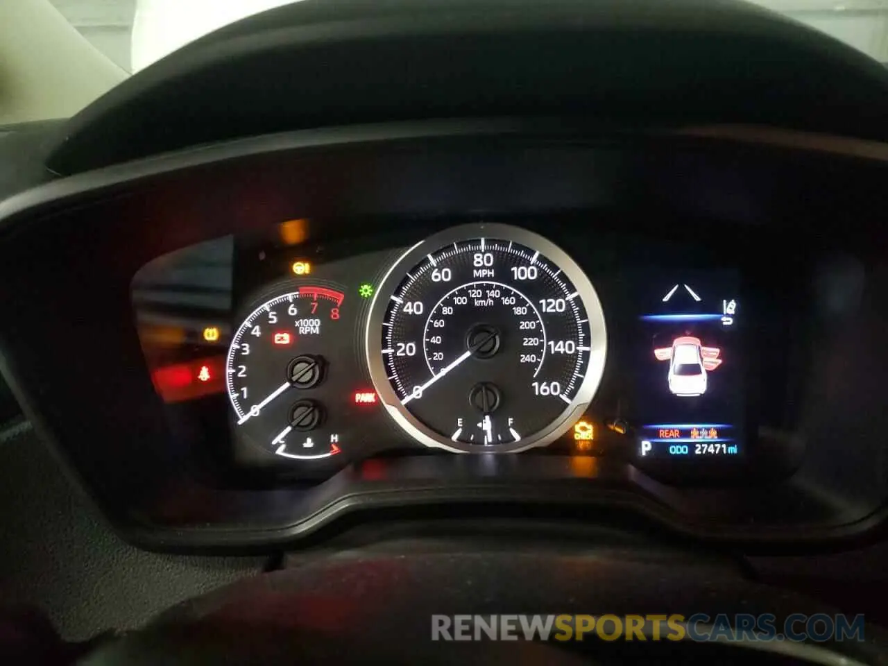 9 Фотография поврежденного автомобиля 5YFEPMAE7MP254383 TOYOTA COROLLA 2021