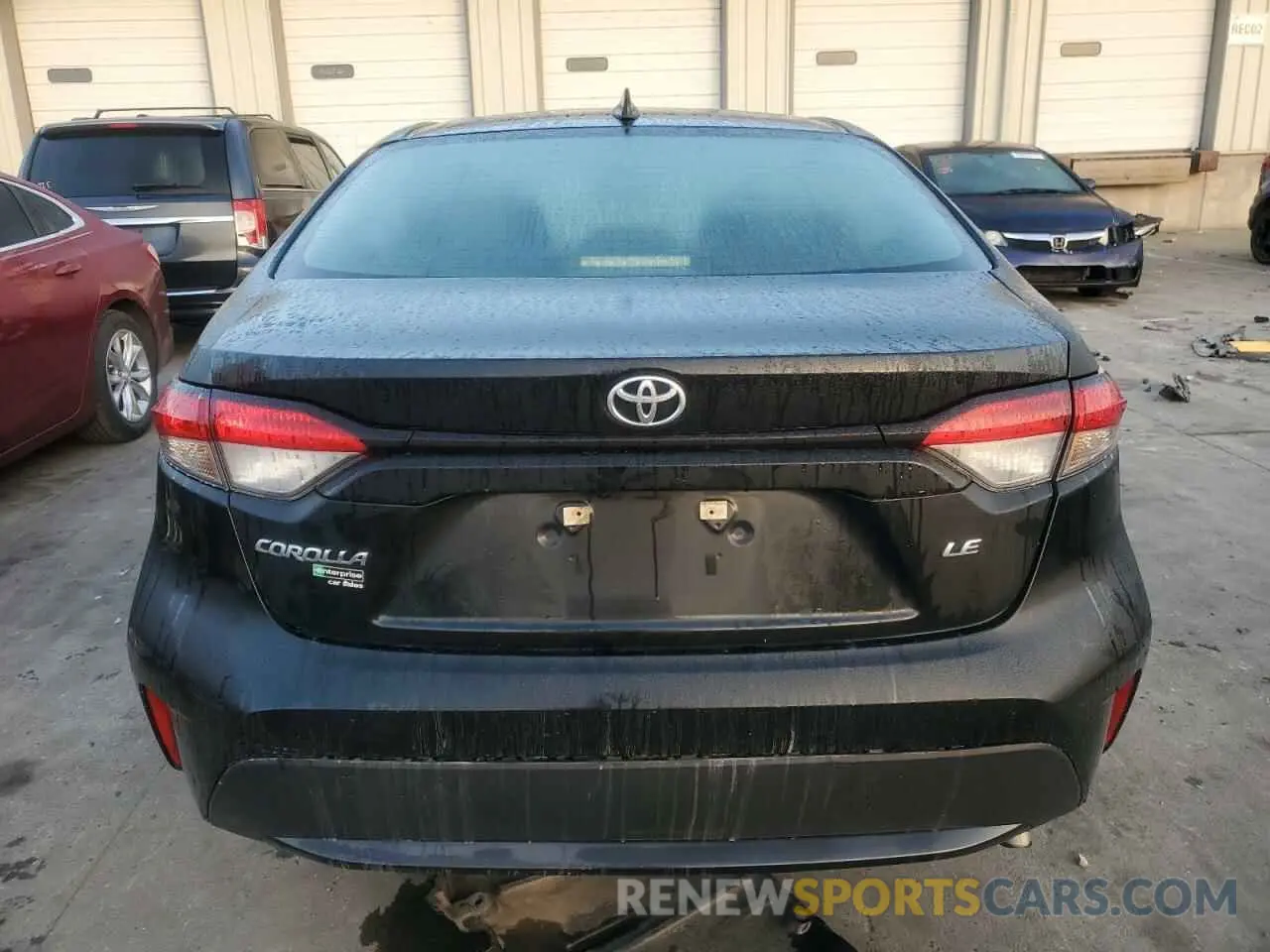 6 Photograph of a damaged car 5YFEPMAE7MP256392 TOYOTA COROLLA 2021