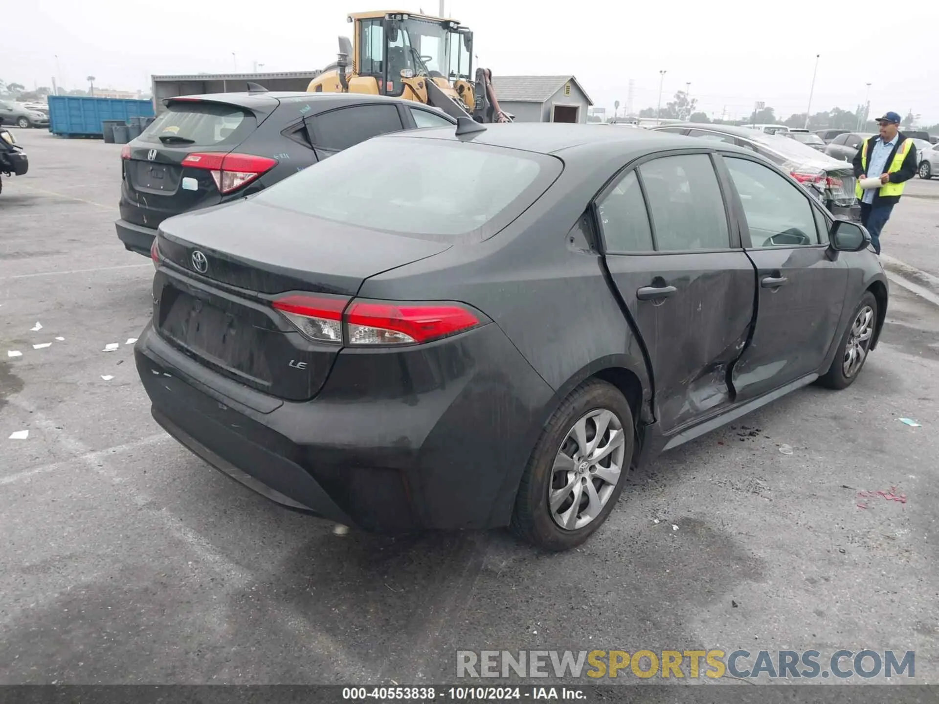 4 Photograph of a damaged car 5YFEPMAE8MP164188 TOYOTA COROLLA 2021