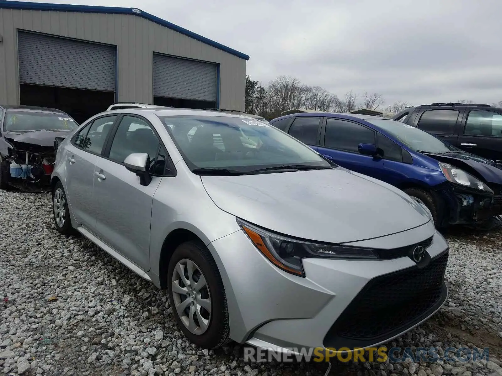 1 Фотография поврежденного автомобиля 5YFEPMAE8MP167138 TOYOTA COROLLA 2021